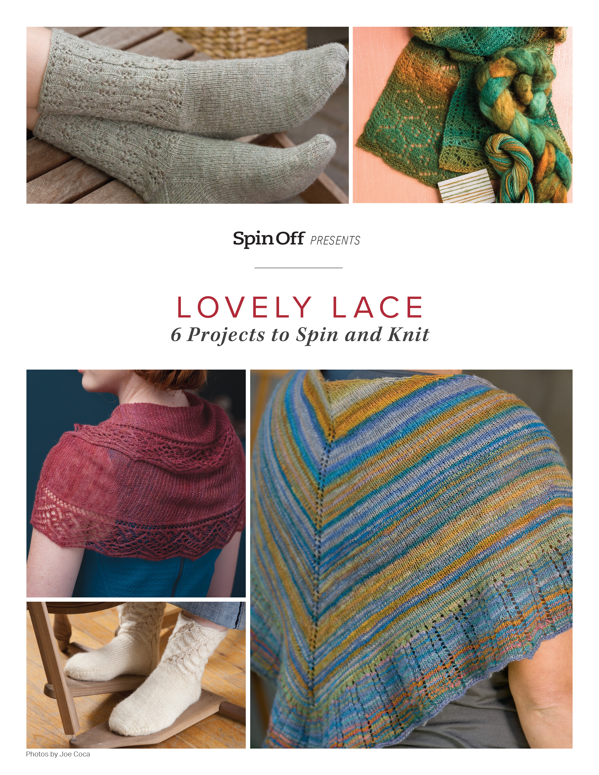Lovely Lace: 6 Projects to Spin and Knit eBook Image