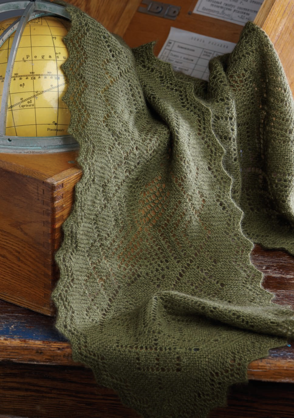 Steeped in Orenburg Tradition: A Snowflake Scarf to Knit Image