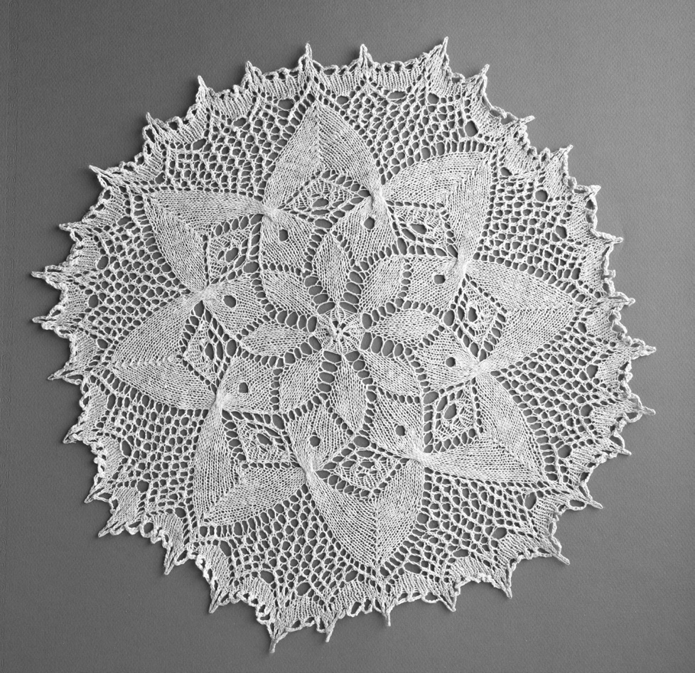Clematis Lace Project to Spin and Knit Image