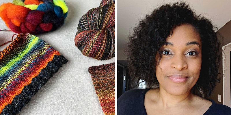 Instructor Heavenly Bresser knows color. Join her at SOAR 2023 to learn about color design in fractal yarns. Photos courtesy of Heavenly Bresser