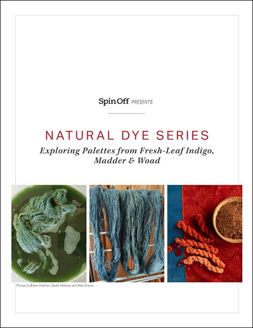 Natural Dye Series: Exploring Palettes from Fresh-Leaf Indigo, Madder & Woad Image