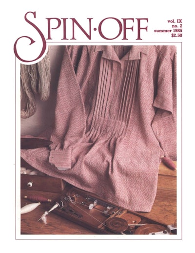 Cover of Spin Off Summer 1985