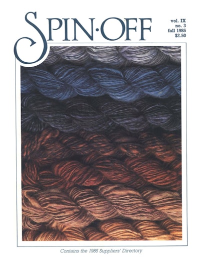 Cover of Spin Off Fall 1985