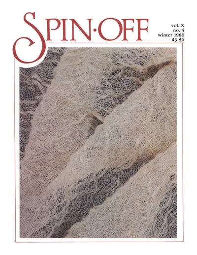 Cover of Spin Off Winter 1986