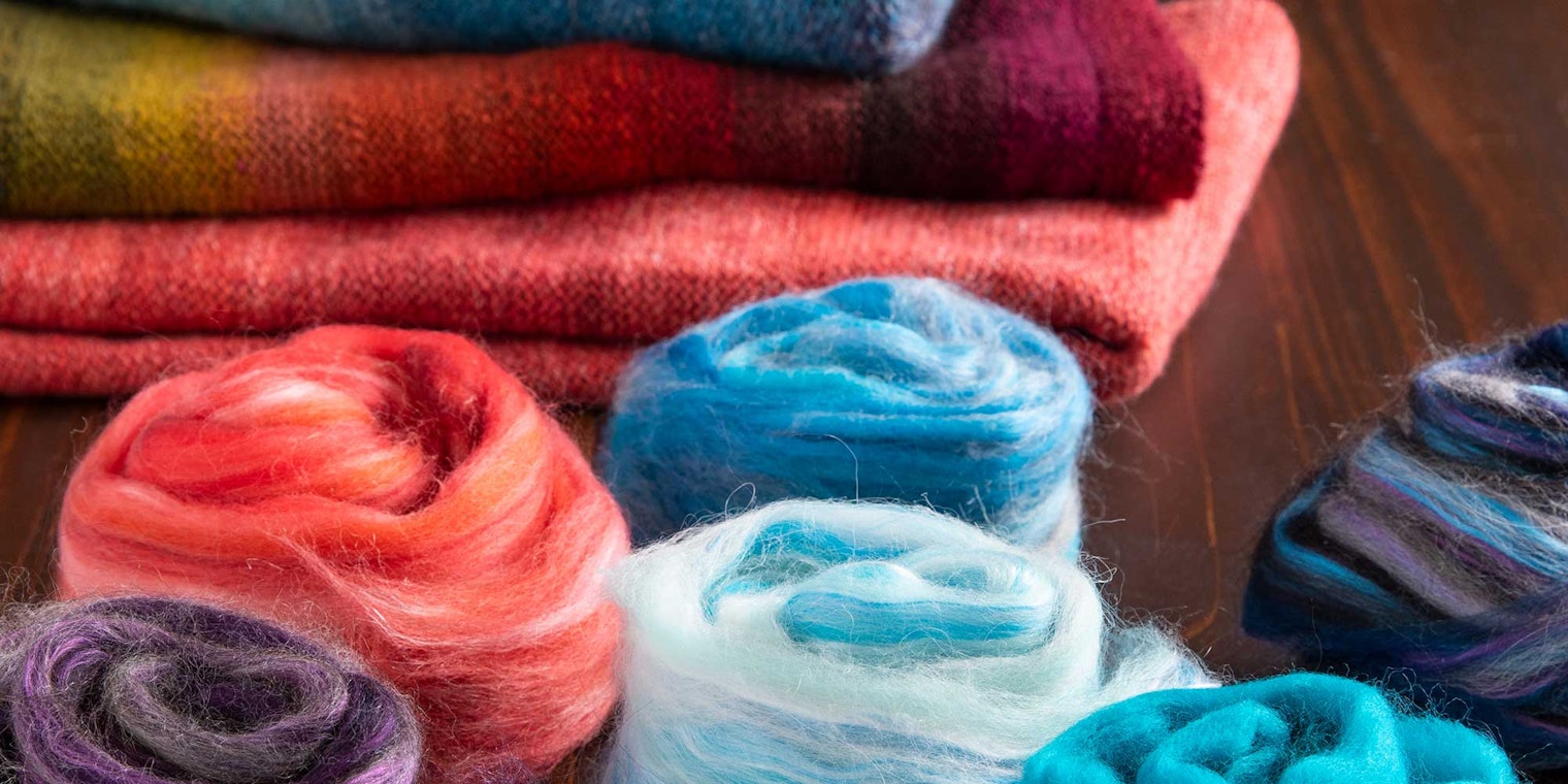 Start your spinning in July and you’ll be able to finish several gifts just in time for the holidays! Photo by Matt Graves