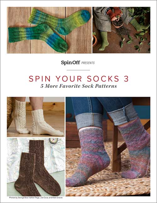 Spin Your Socks 3: 5 More Favorite Sock Patterns Image