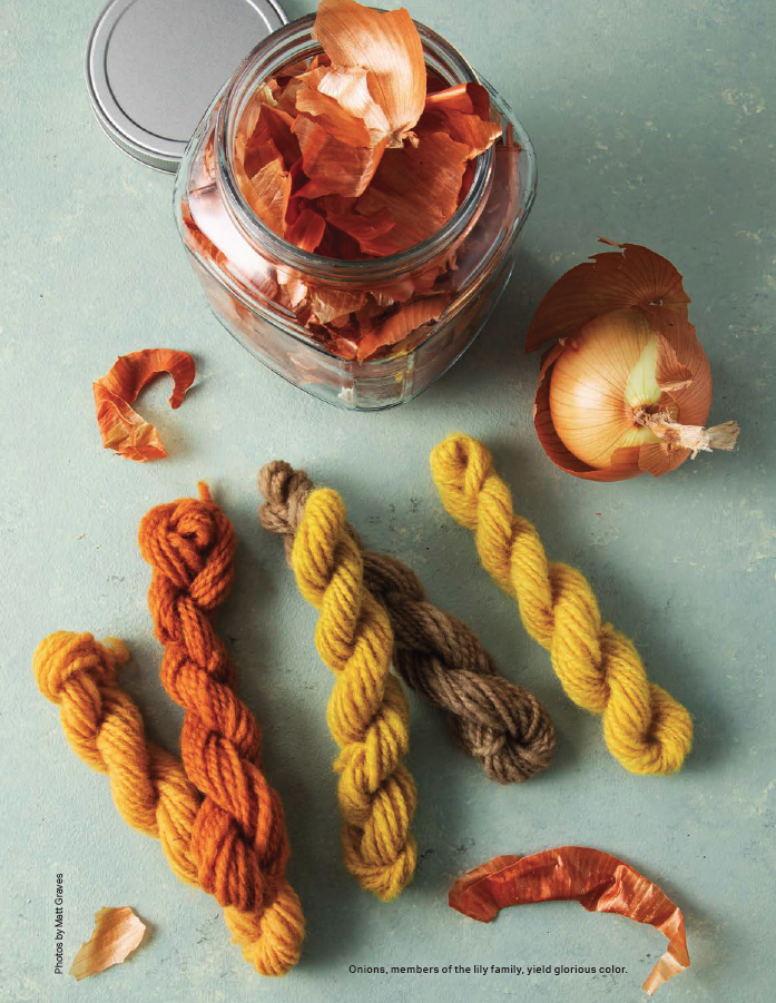 An Ode to Onion Skins: Modifying a Humble Dyestuff Image