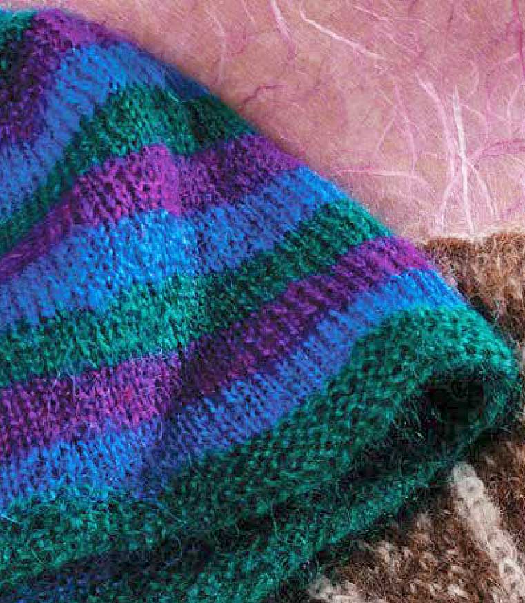 Easy Striped Baby Cap Image