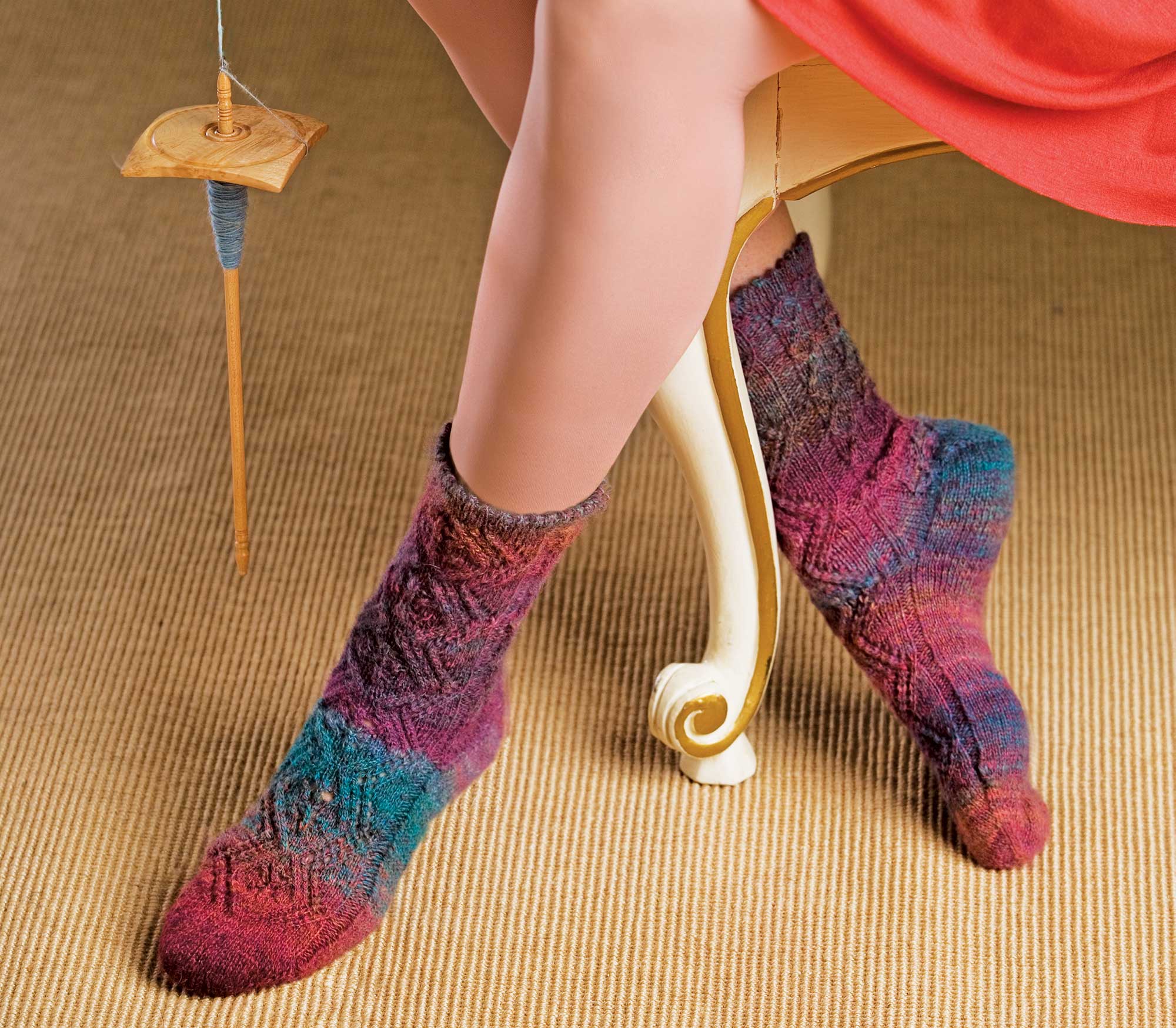 Queen of Diamond Socks Image