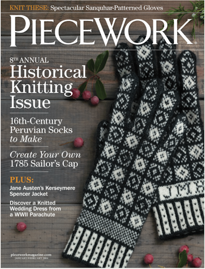 Cover of PieceWork January/February 2014