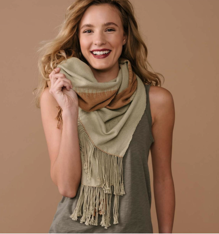 Diamonds & Rust Scarf Image