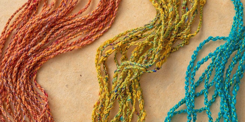 skeins of yarn
