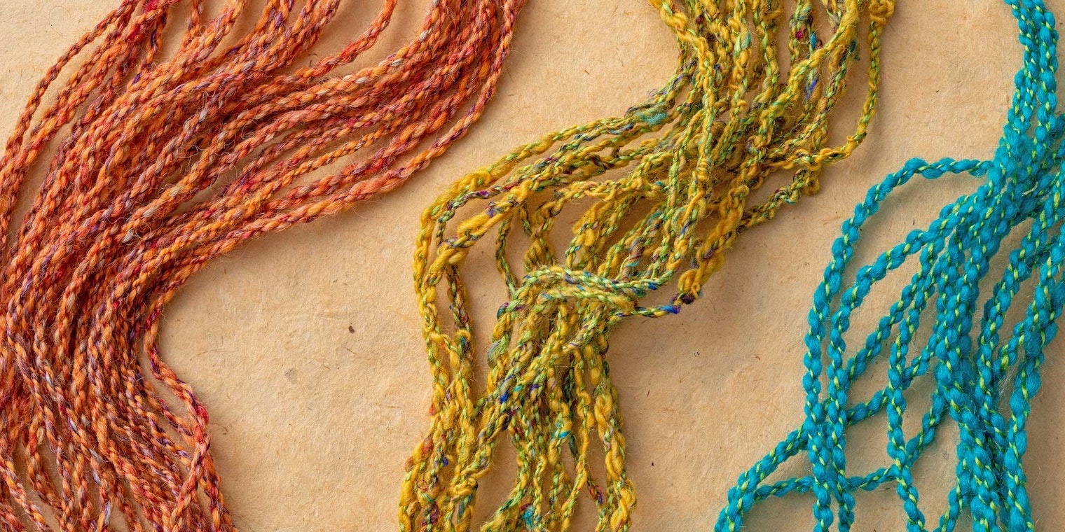 skeins of yarn