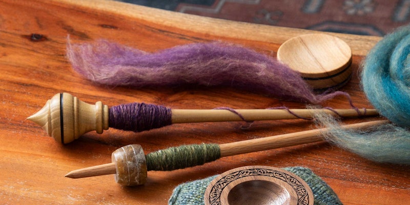 supported spindles and fiber