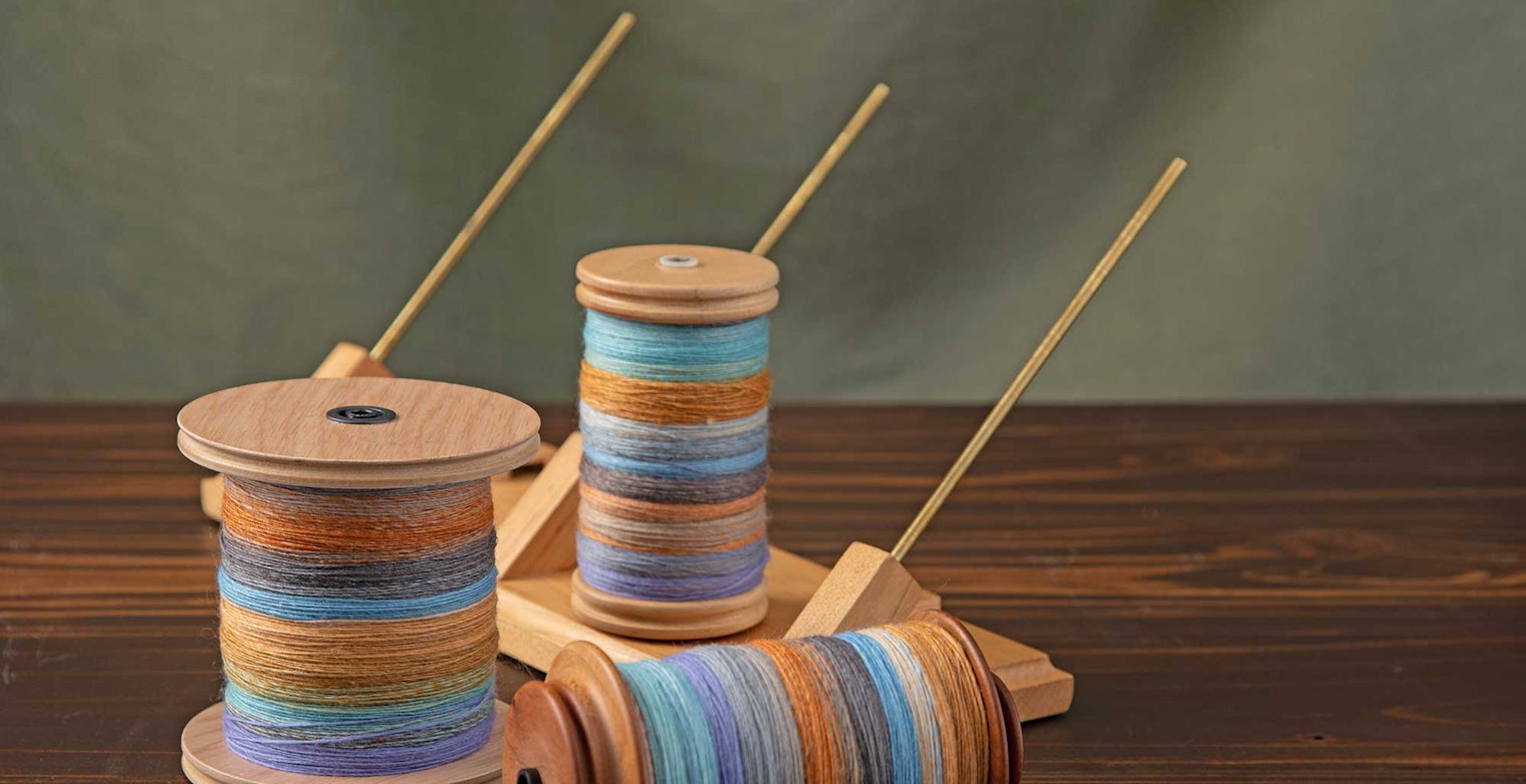 bobbins of yarn