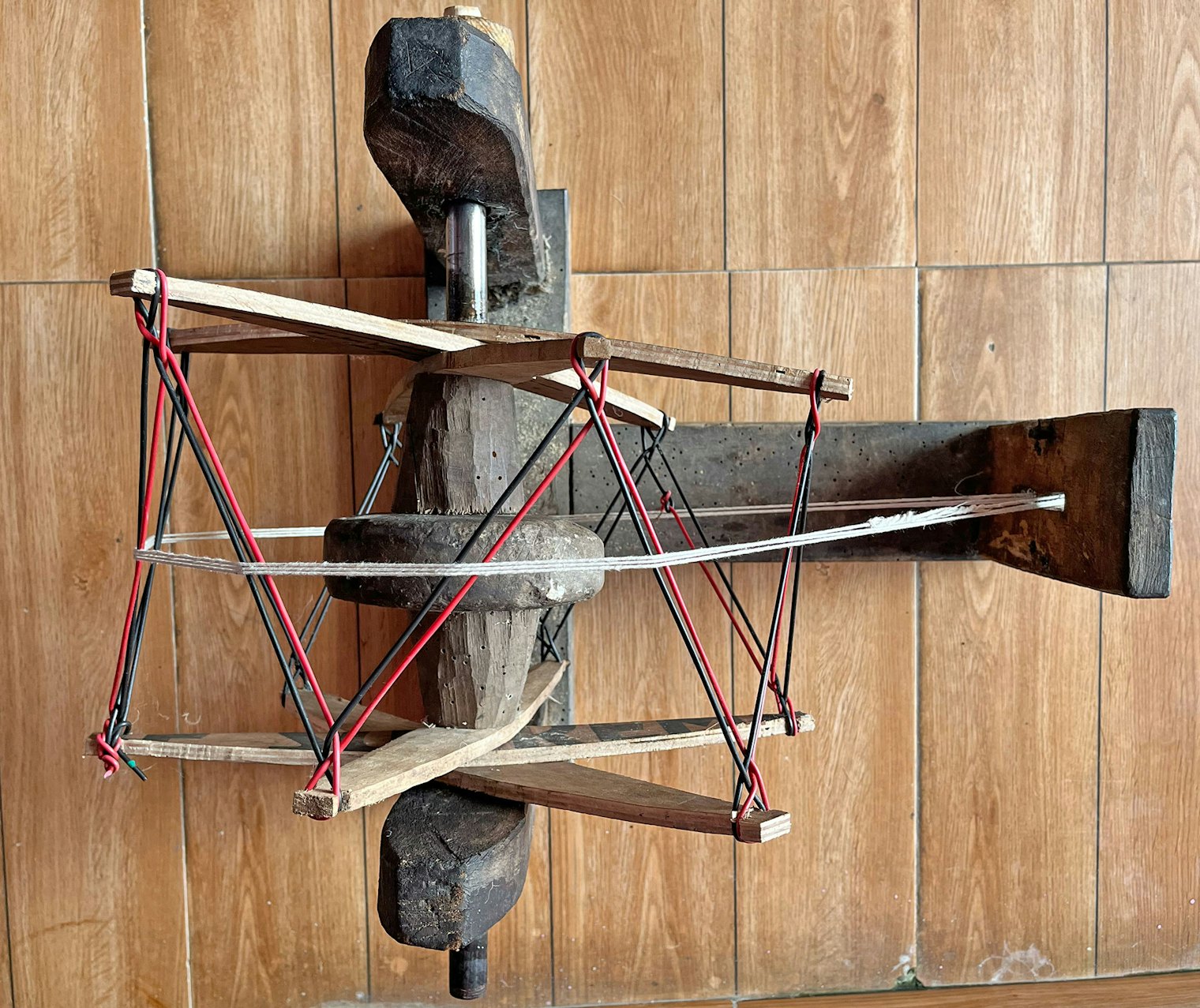 Top view of the charkha from the village of Ghandruk.