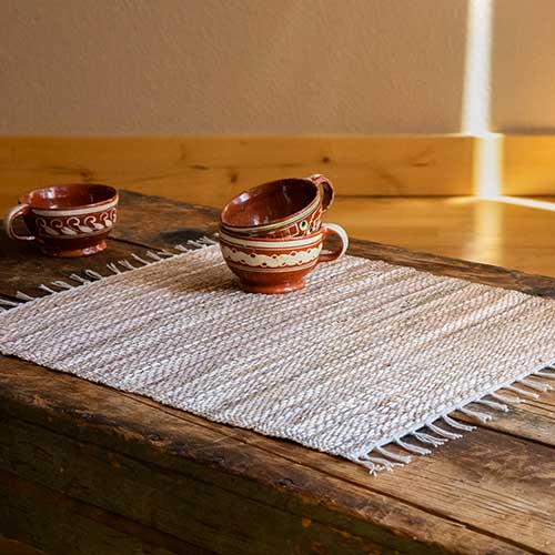 Woven Daylily Mats Image