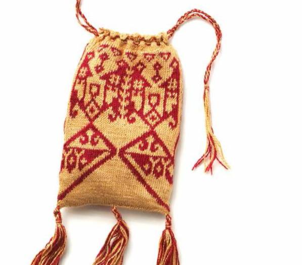 Pouch Pattern Based on the Iklé Fragment to Nålbind Image