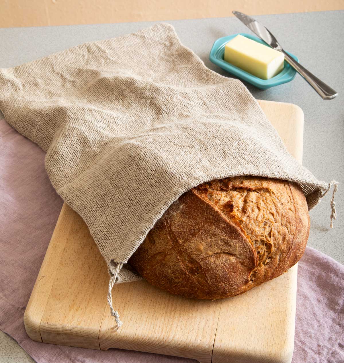 Farmer's Doubleweave Bread Bag Image