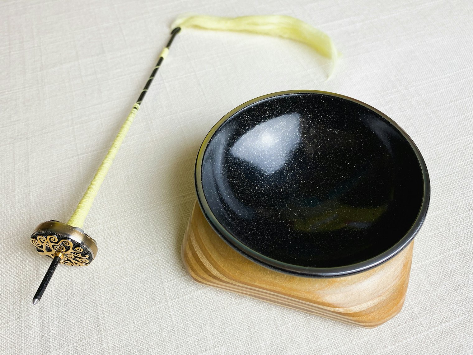 Takli-and-bowl
