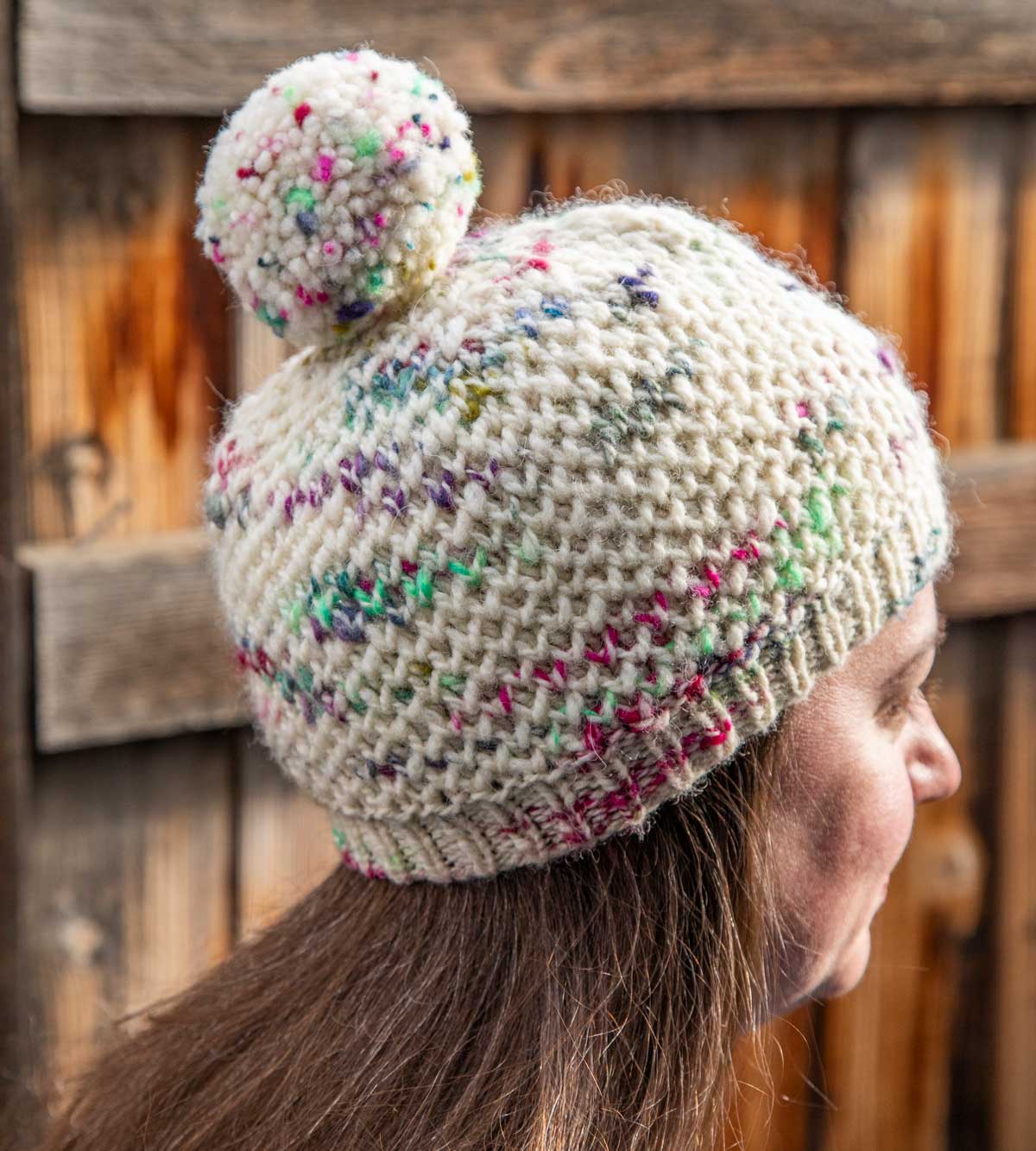 Color Splash Brioche Beanie Image