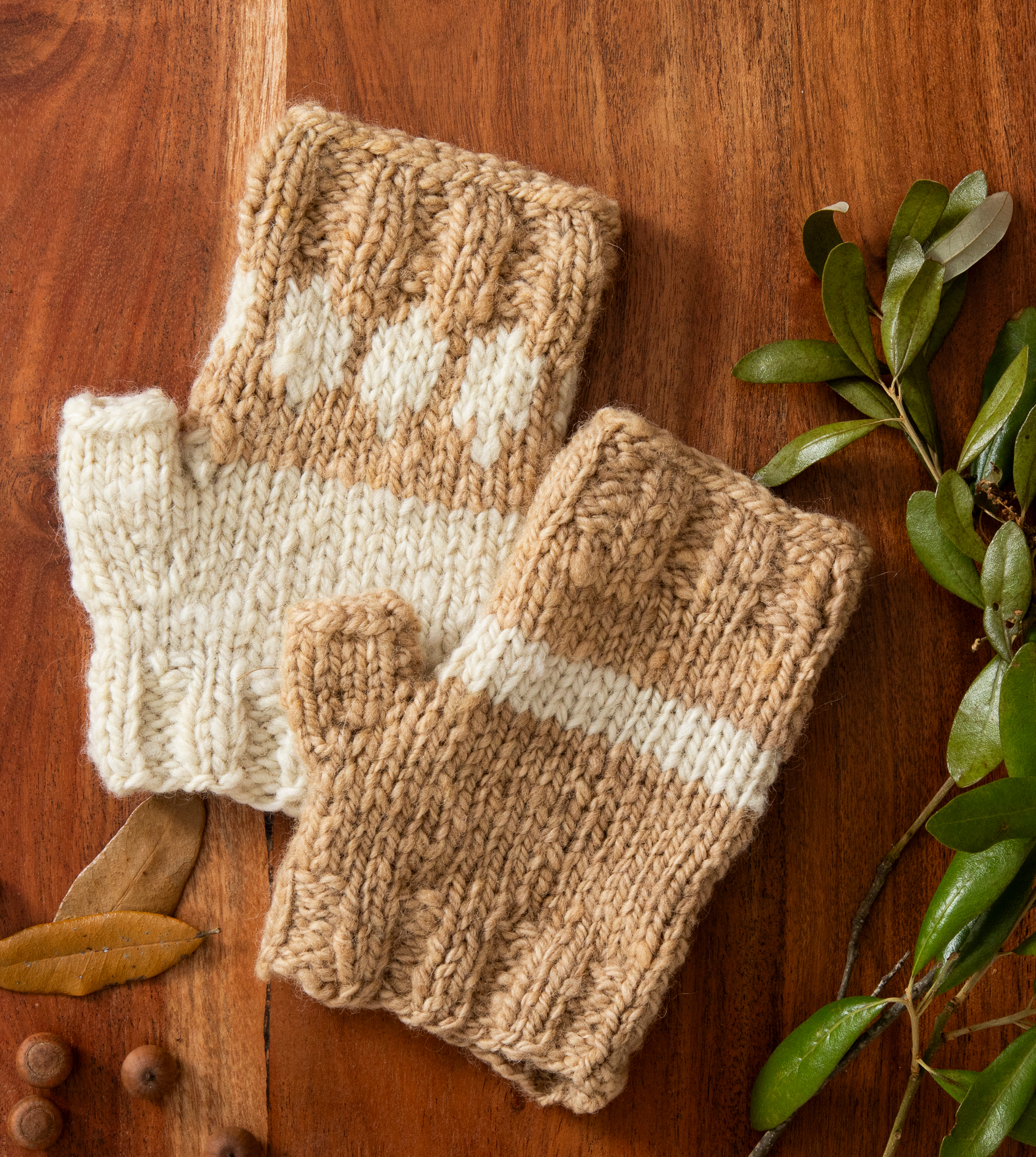 Backyard Fingerless Mitts Image