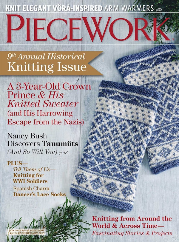 Cover of Piecework January-February 2015