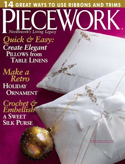 Cover of Piecework November-December 2006