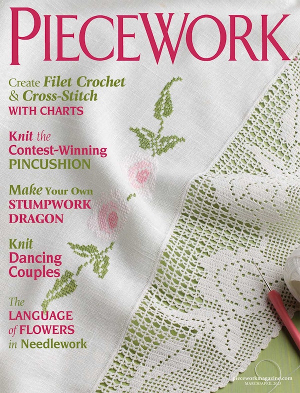 Cover of Piecework March-April 2013