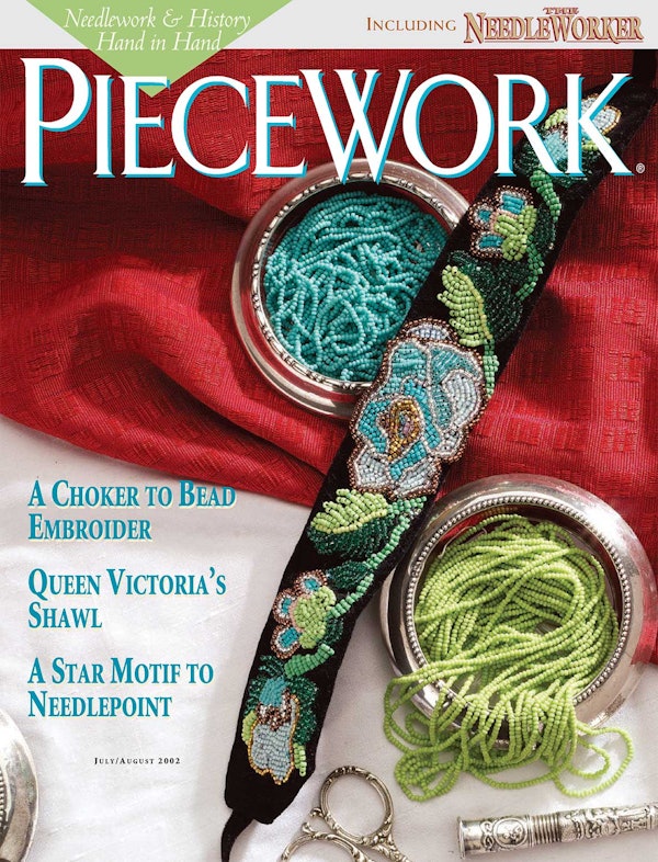 Cover of Piecework July-August 2002