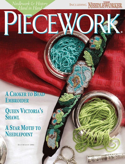 Cover of Piecework July-August 2002