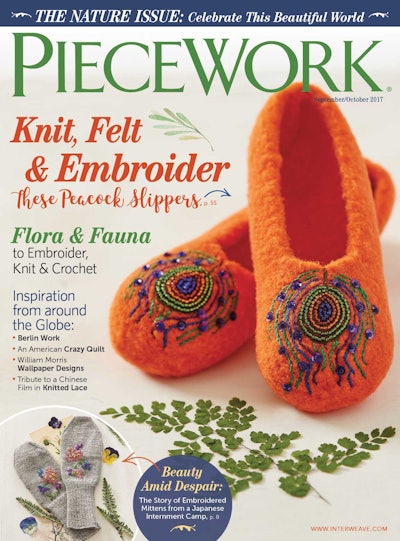 Cover of Piecework September-October 2017