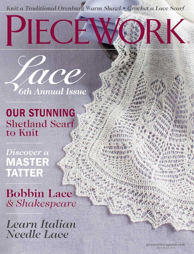 Cover of Piecework May-June 2013