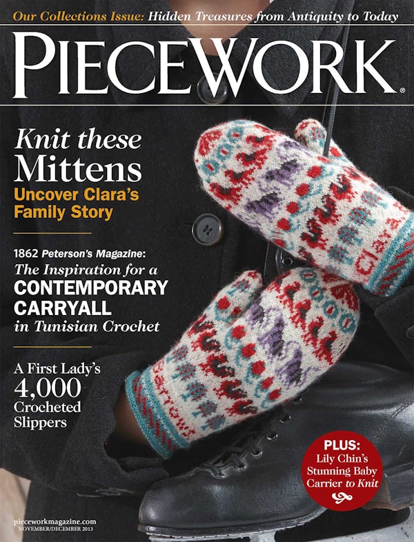 Cover of Piecework November-December 2013