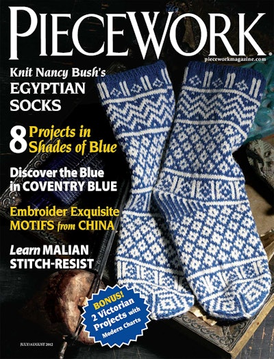 Cover of Piecework July-August 2012