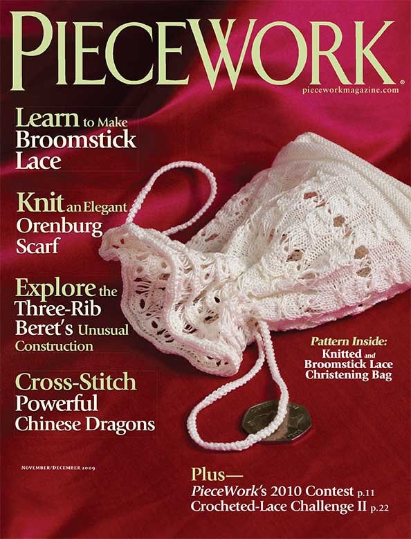 Cover of PieceWork November-December 2009