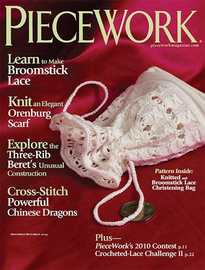 Cover of PieceWork November-December 2009