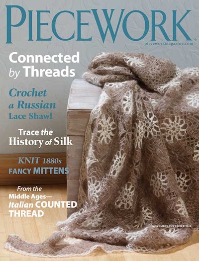 Cover of PieceWork November-December 2010