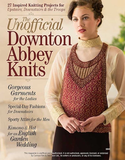 Cover of The Unofficial Downton Abbey Knits 2013
