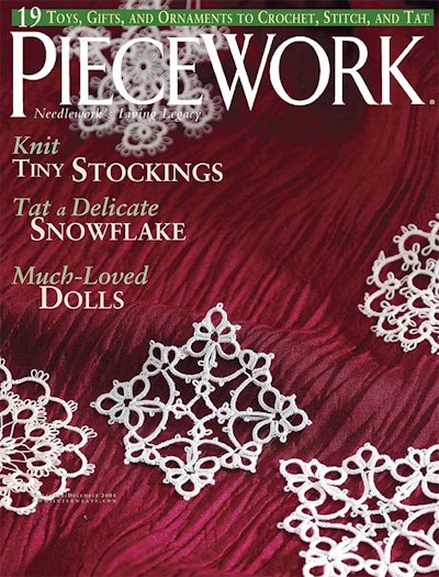 Cover of PieceWork November-December 2004