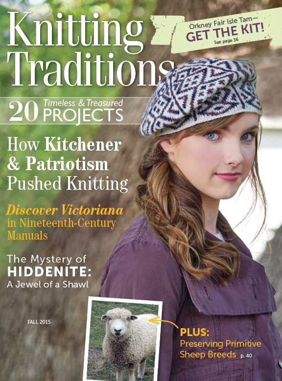 Cover of Knitting Traditions Fall 2015