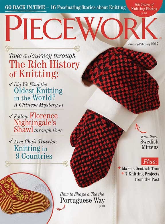 Cover of PieceWork January-February 2017