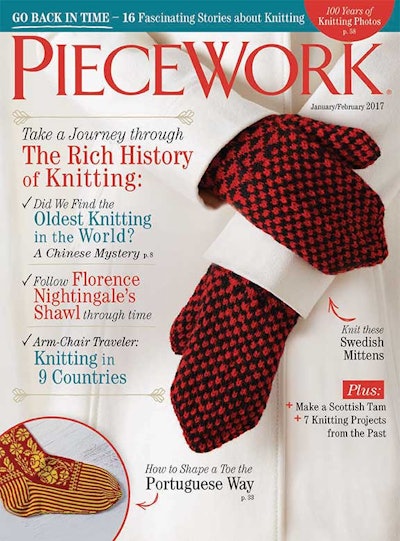 Cover of PieceWork January-February 2017