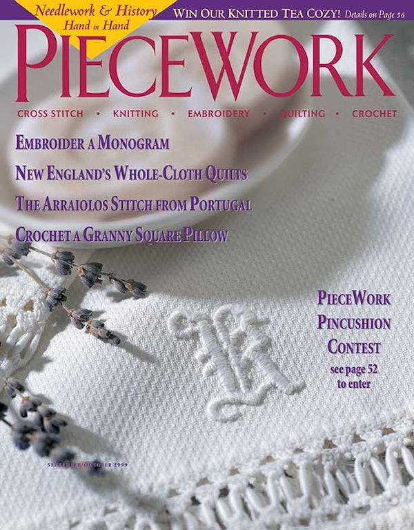 Cover of PieceWork September-October 1999