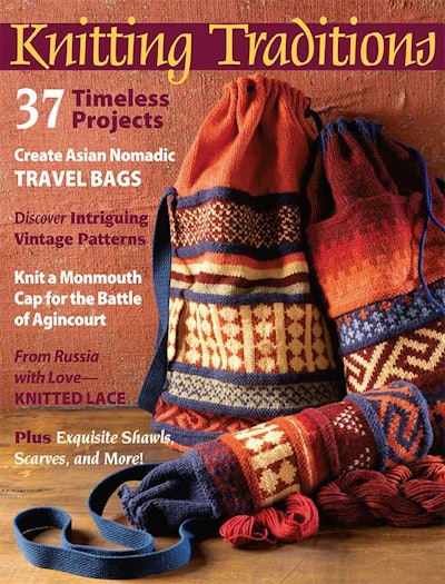 Cover of Knitting Traditions Spring 2012