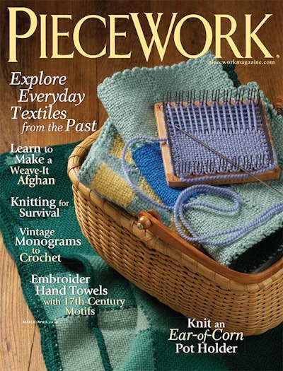 Cover of PieceWork March-April 2010