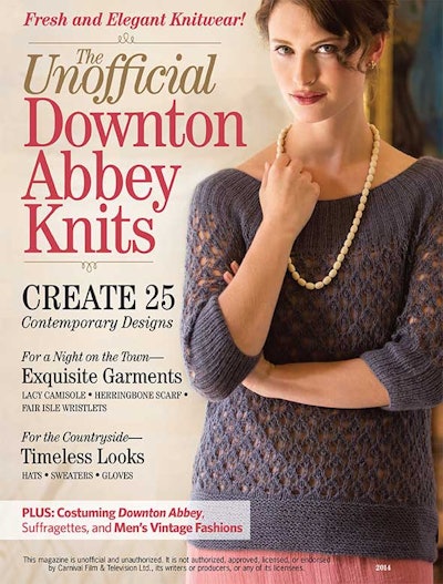 Cover of Unofficial Downton Abbey Knits 2014