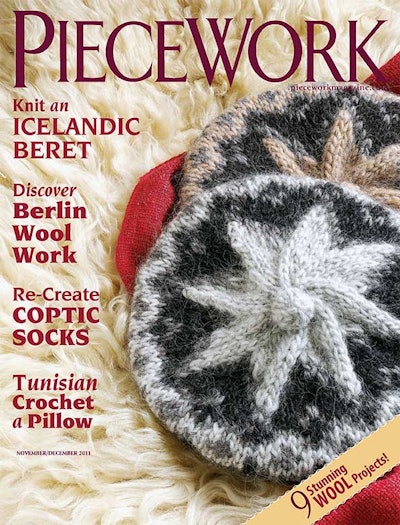 Cover of PieceWork November-December 2011