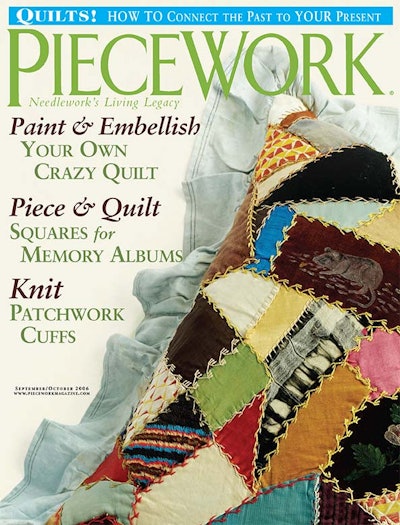 Cover of PieceWork September-October 2006