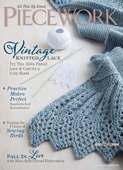 Cover of PieceWork Summer 2020